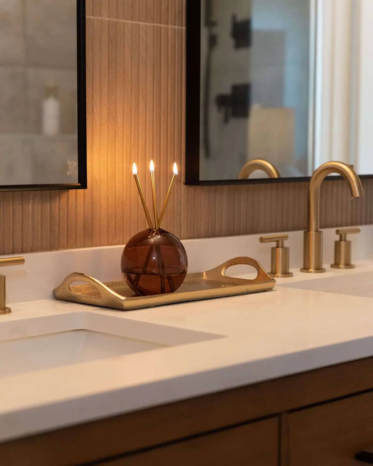 Everlasting Candle - Wholesale Vase - Neva Vase, Prairie Dust [x6] --WHOLESALE2