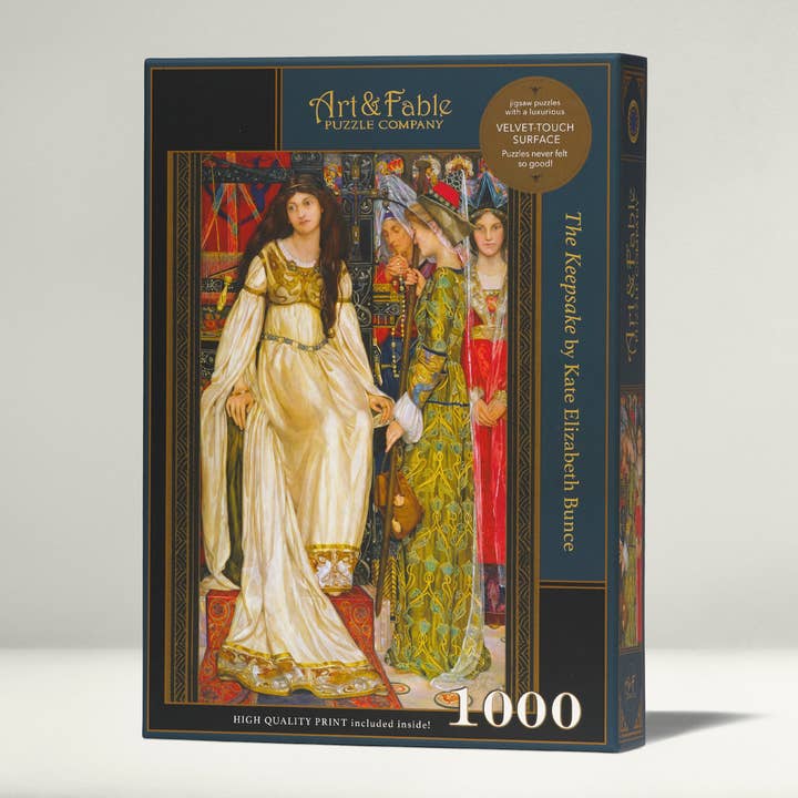 Art & Fable Puzzle Company, LLC - Wholesale Puzzle - Adult - The Keepsake, 1000-pc Velvet-Touch Jigsaw Puzzle