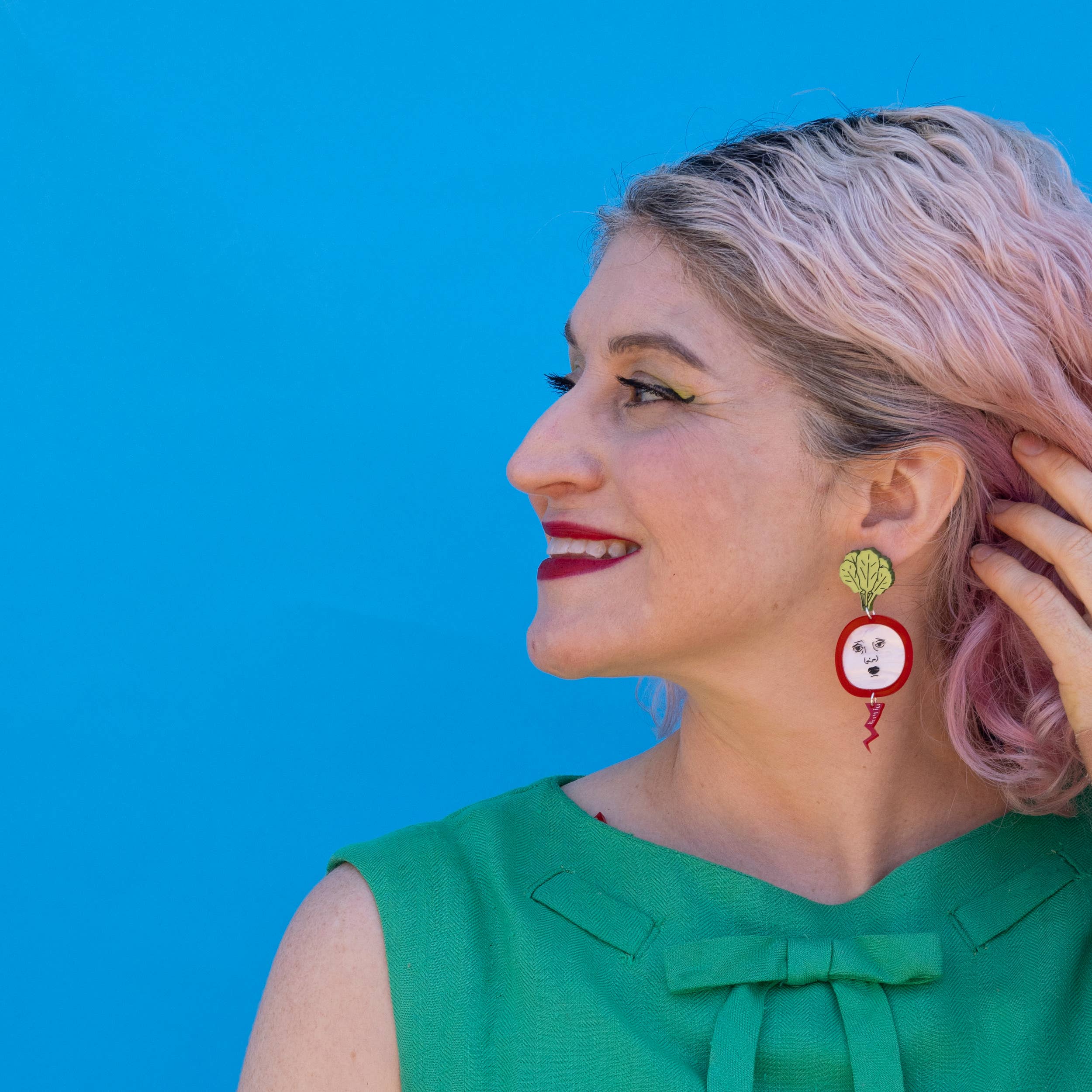 Darling Marcelle - Wholesale Dangle Earrings - Radish Face Earrings 1