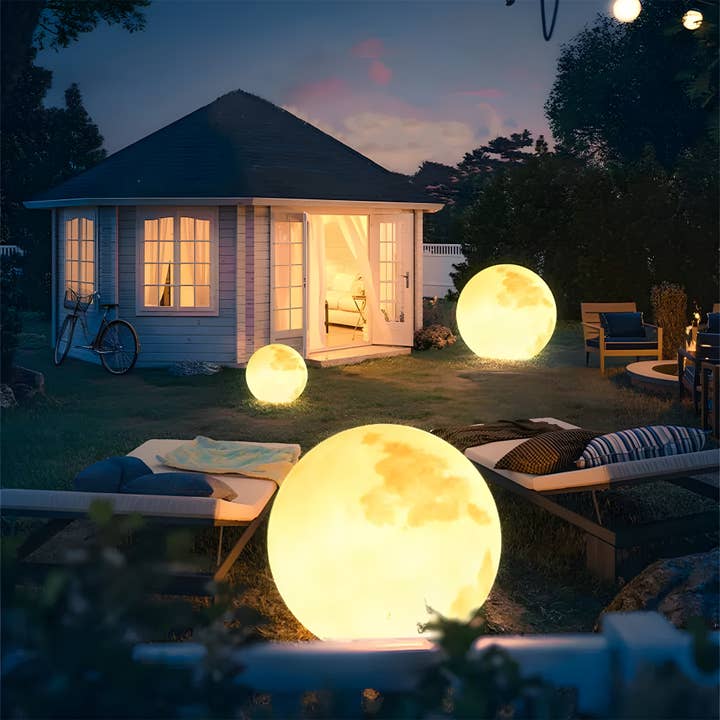 EP Design Lab - Wholesale Outdoor/Lawn Light - Indoor & Outdoor Waterproof LED Full Moon Lawn Lamp2