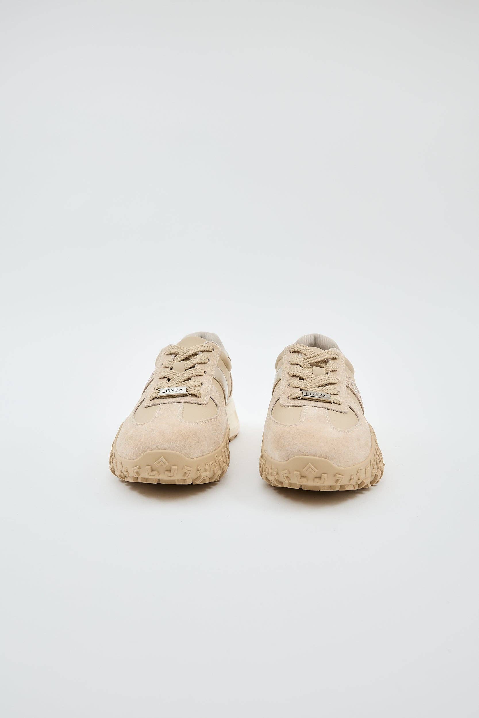 LONZA SHOES - Vente Baskets tendance – femme - Lenora Beige3