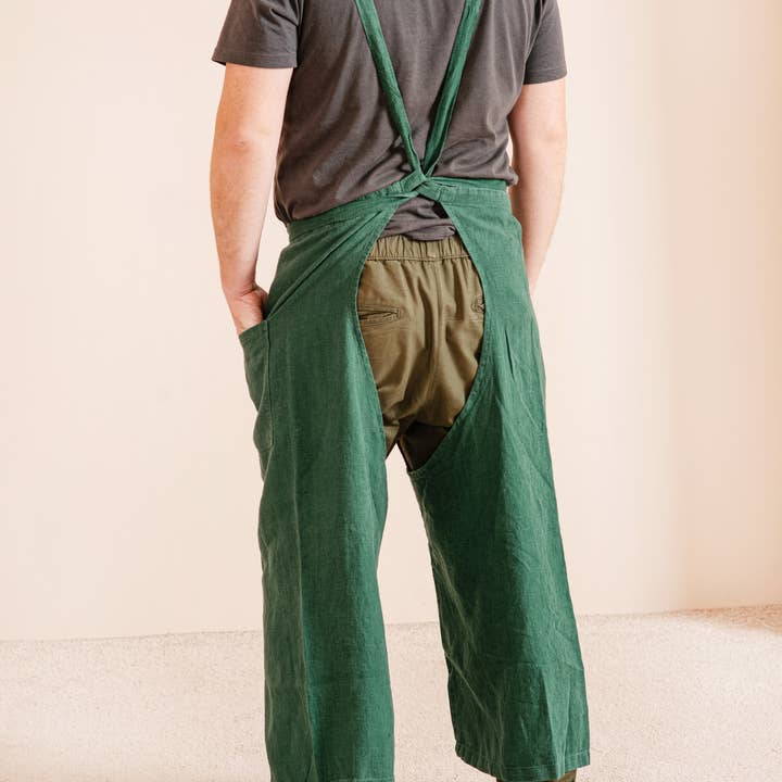 LinenQ - Wholesale Apron - Linen pottery apron in various colors5