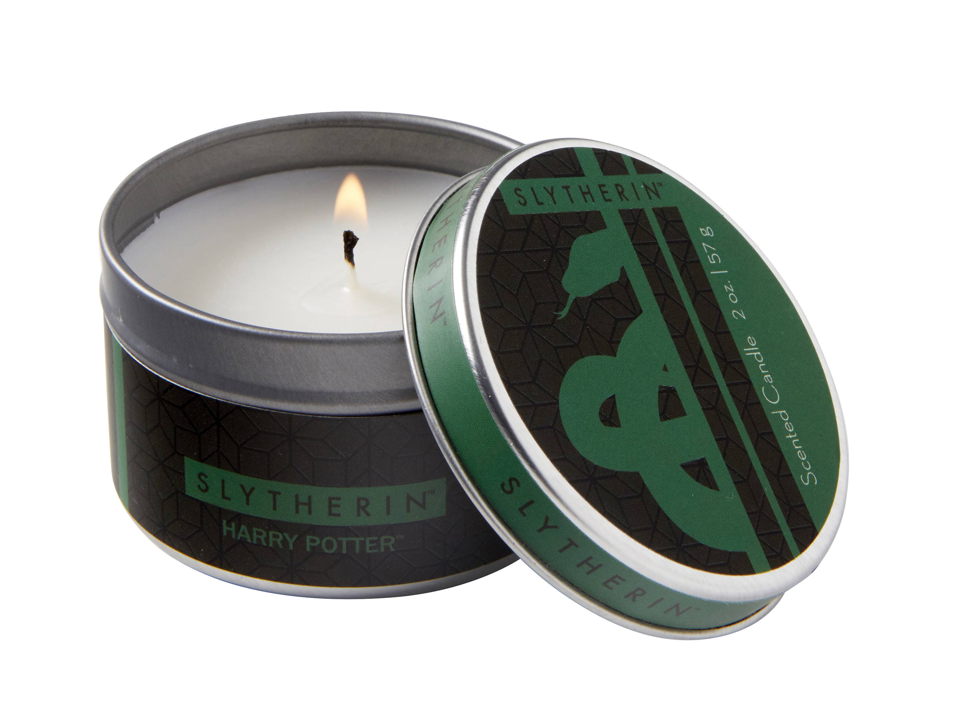Insight Editions - #1 Pop Culture Publisher - Wholesale Travel Candles - Harry Potter Slytherin Scented Candle0