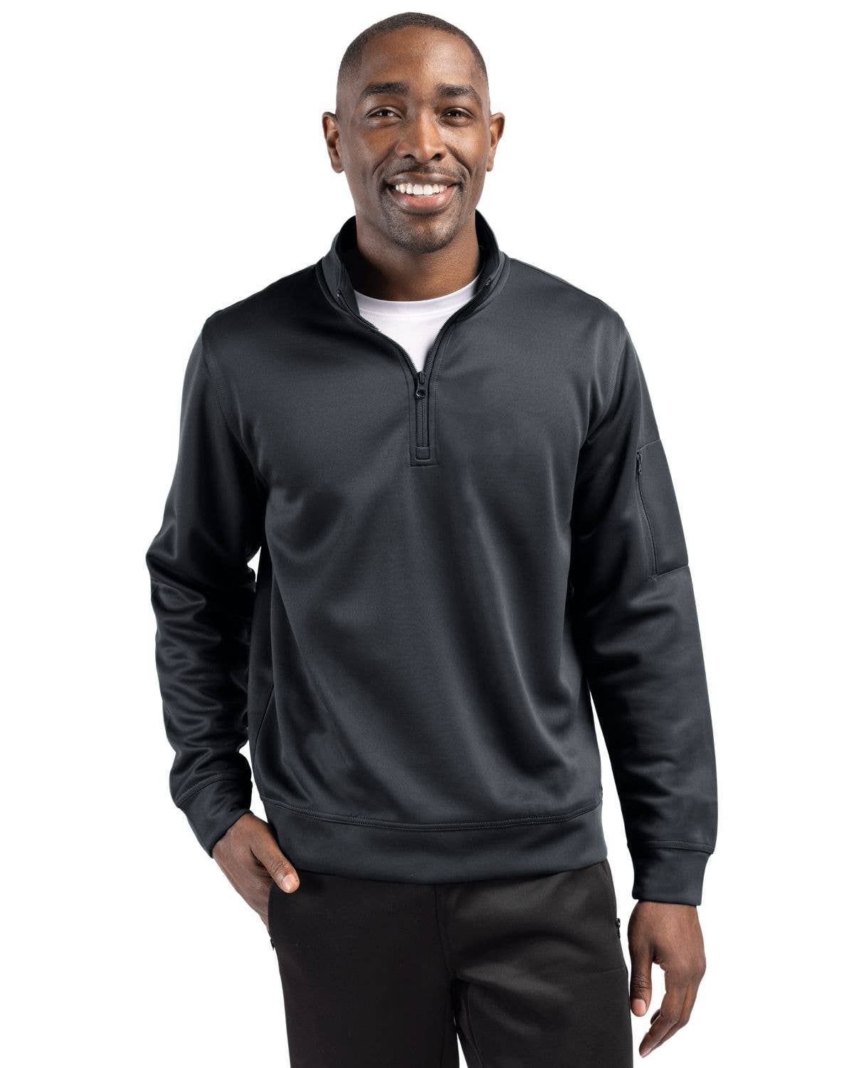Cutter & Buck - Wholesale Athletic Top - Men's - Clique Men's Lift Performance Quarter Zip0