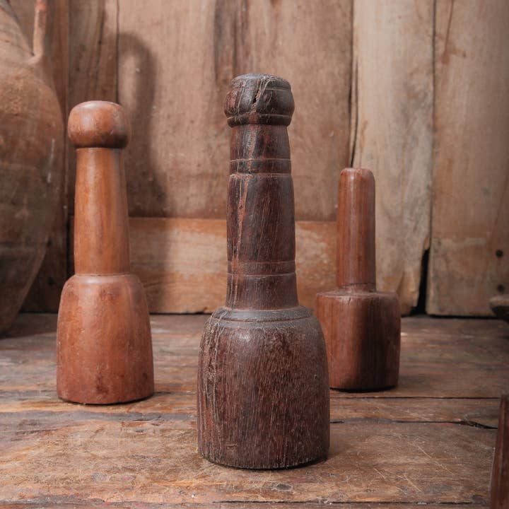 Golden Oldies Antiques - Wholesale Wall Hook - Wooden Spool Wall Hook1