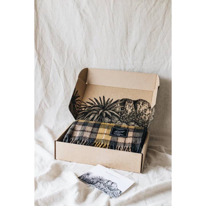 The Grampians Goods Co. - Vendita all'ingrosso Plaid - Coperta Heritage Tartan in lana riciclata33