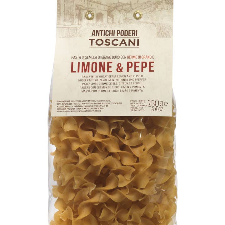 Antico Pastificio Morelli 1860 - Wholesale Pasta - Artisanal Pasta Lemon & Pepper Pappardelline 250g