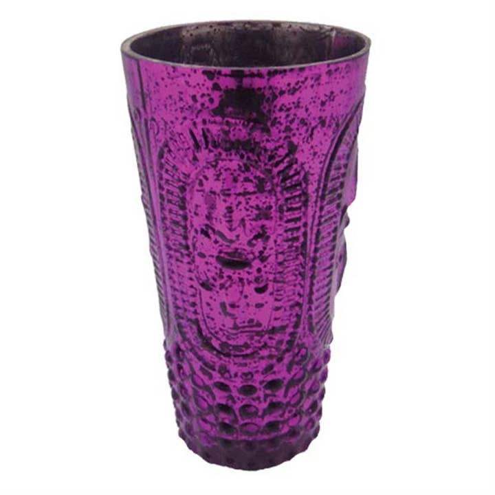 Glass Votive Xl F-D-L A. Dk Pink for wholesale by BIDKhome