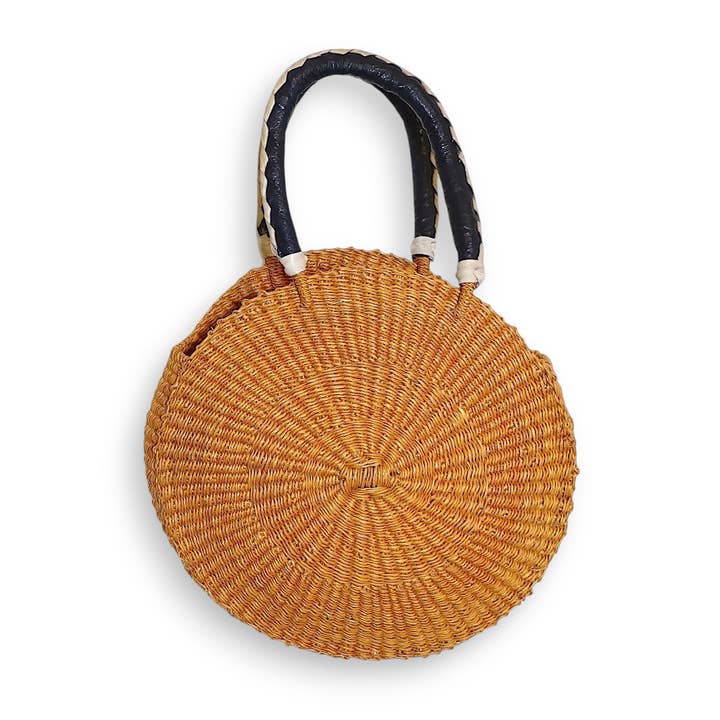 Round Purse for wholesale by Ti-a Woven Goods
