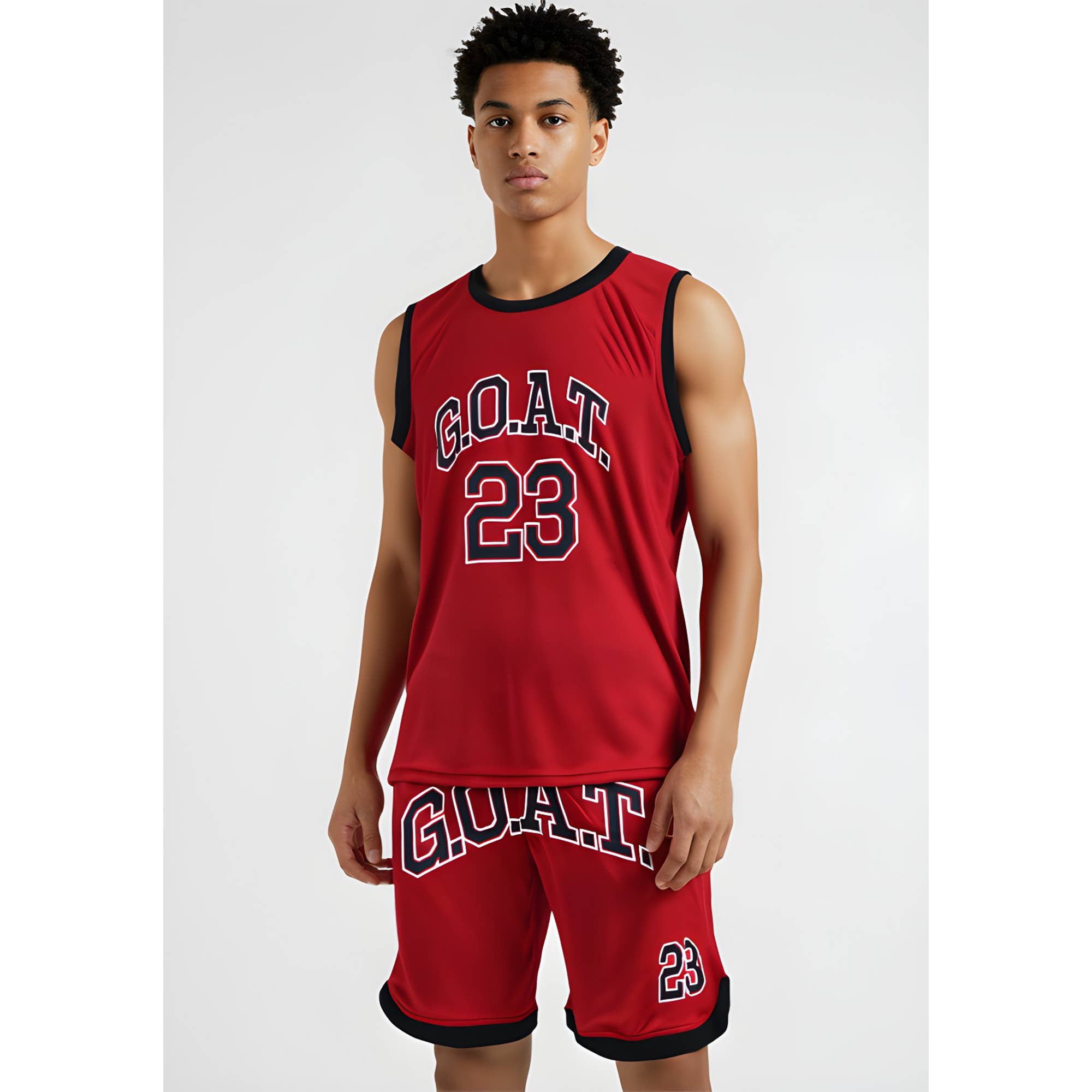 Galaxy By Harvic - Wholesale Activewear Set - Men's - Men's 2-Piece Jersey and Short Set (S-2XL)
5