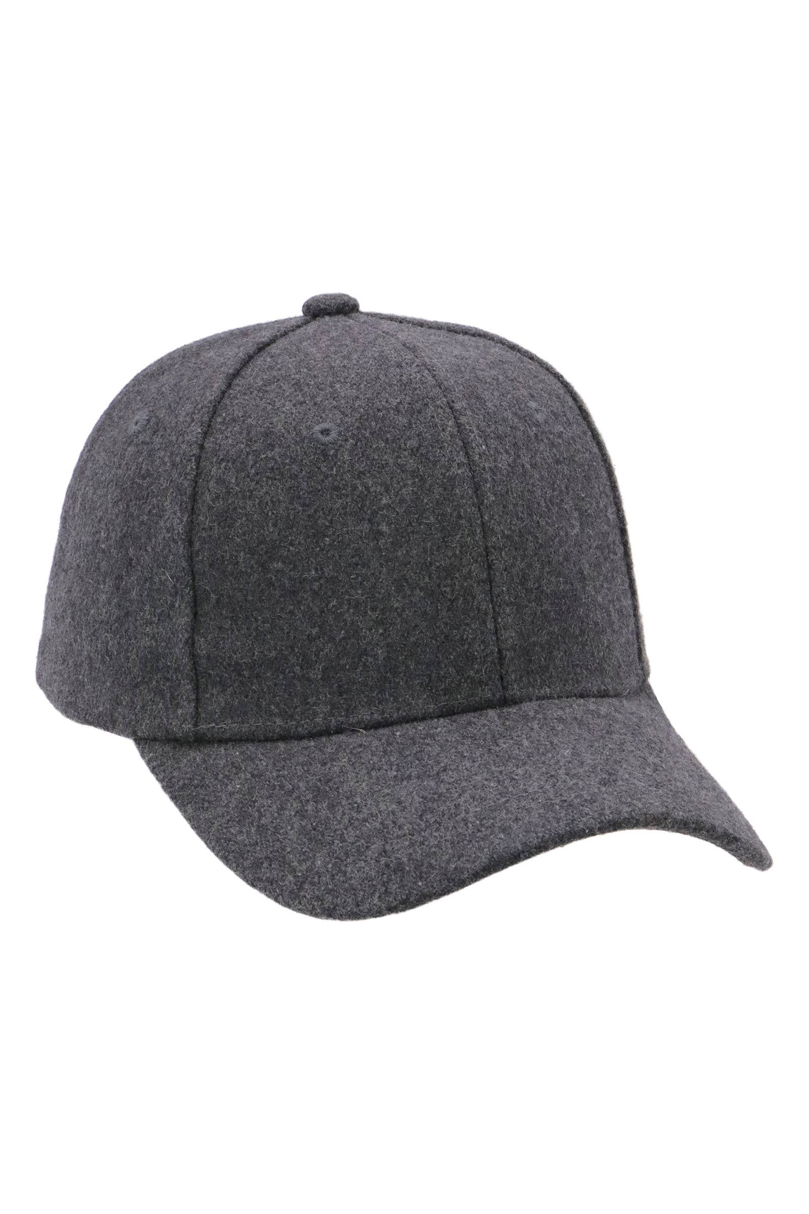 Cap Zone - Vente Casquette de baseball – unisexe - Casquette de baseball en laine véritable avec boucle à l'arrière9