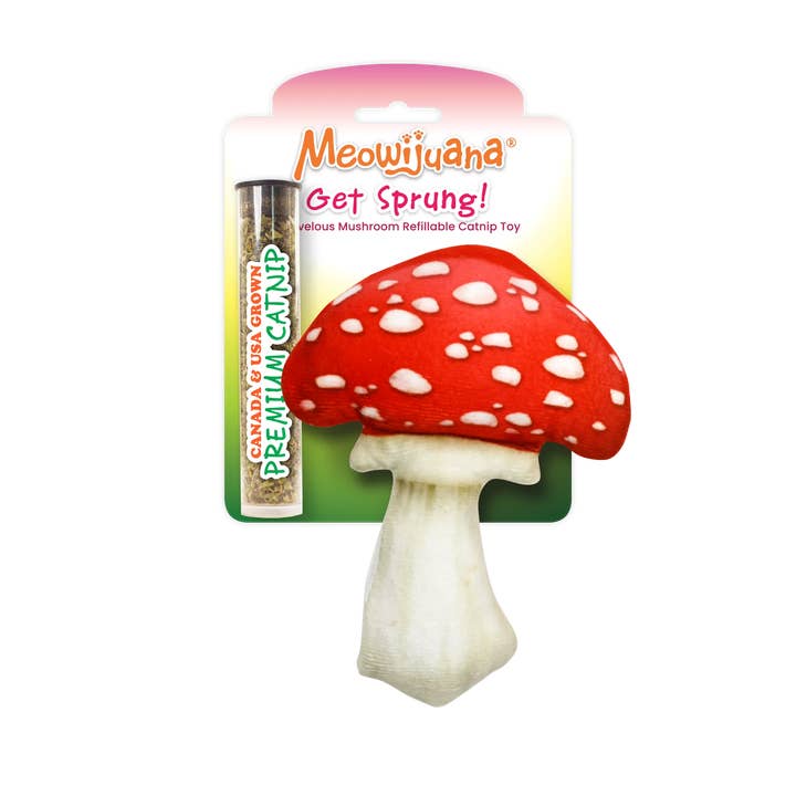 Get Sprung Mushroom Refillable Cat Toy and other Purchase wholesale cat spring. Free returns & net 60 terms on Faire trending on Faire.