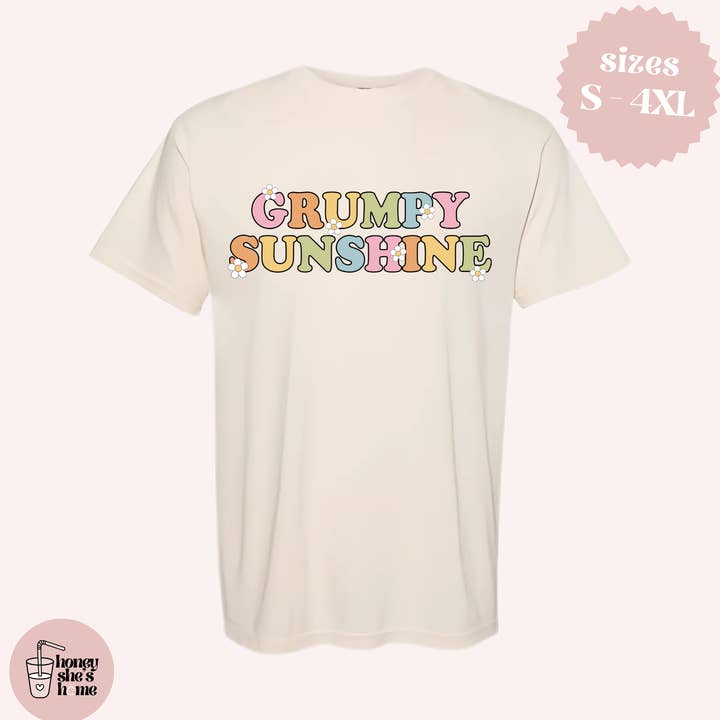 Grumpy Sunshine Bookish T-shirt - Enemies to Lovers for wholesale by honeysheshome