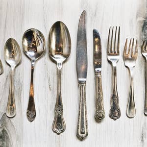 Vintage sales hotel flatware
