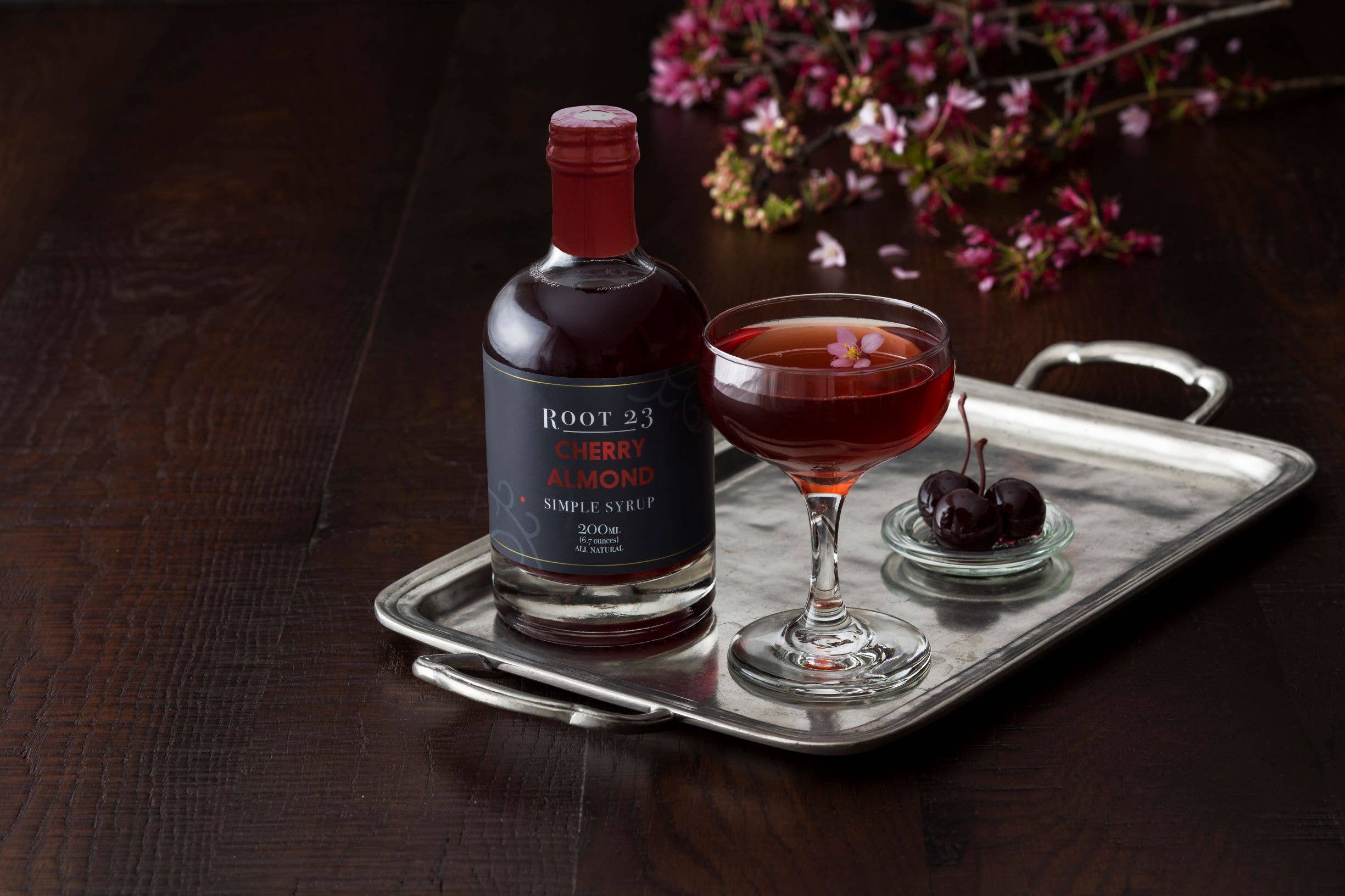 ROOT 23 - Wholesale Cocktail Mix/Syrup - Cherry Almond Simple Syrup6