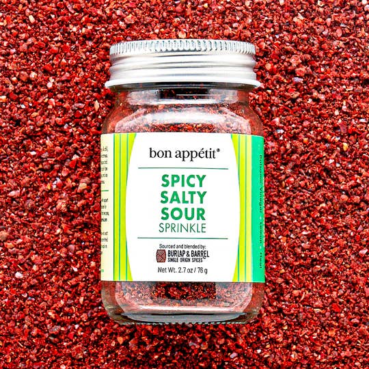 Burlap & Barrel - Wholesale Dried Spice Mix - Spicy Salty Sour Sprinkle - Single Origin Spice Blend