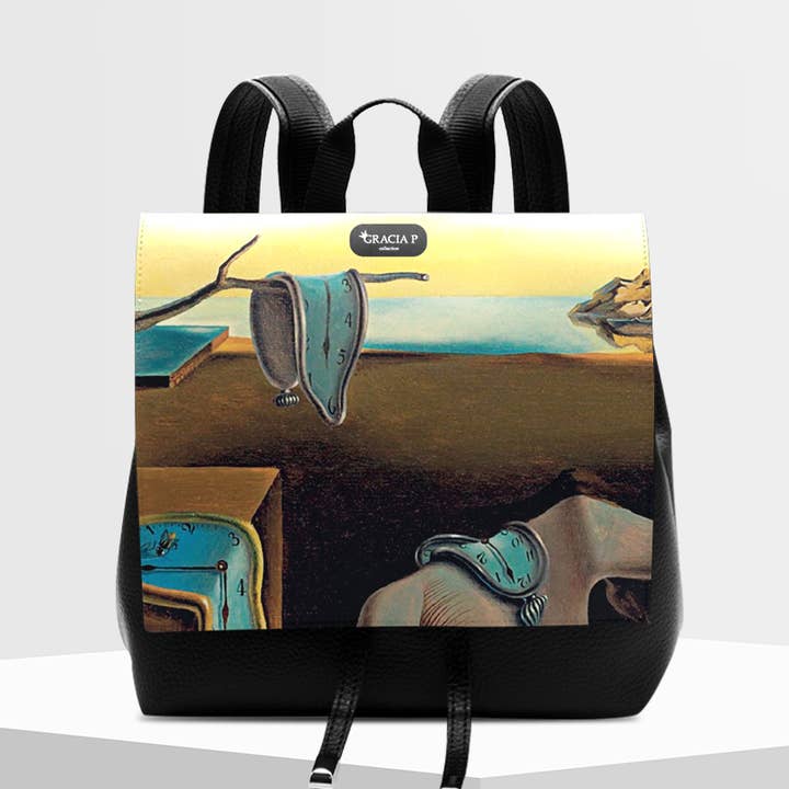 Molly Backpack by Gracia P - Italian Backpack - Il tempo Dali' for wholesale by GLOBALSHOP SRL