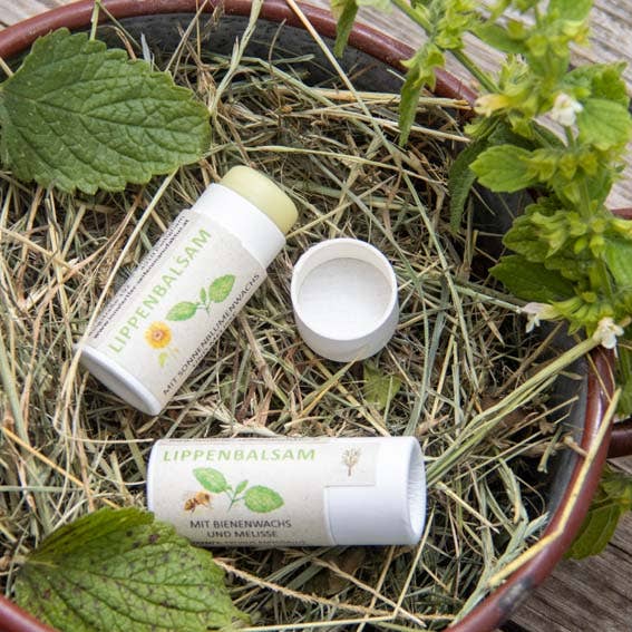 Innviertler Seifenmanufaktur - Wholesale Lip Balm - Lip balm with sunflower wax and lemon balm