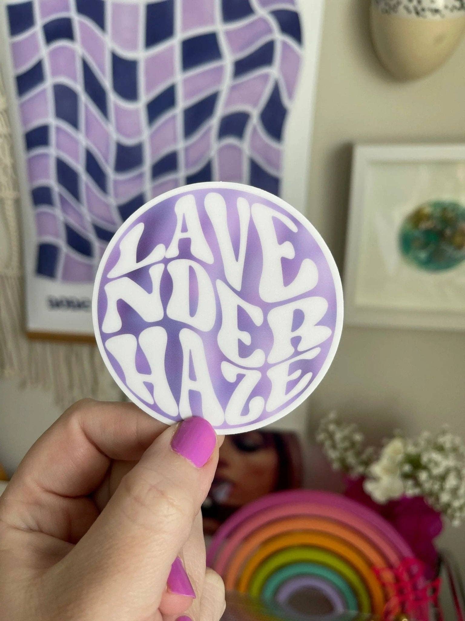 MangoIllustrated - Wholesale Sticker - Lavender Haze sticker3
