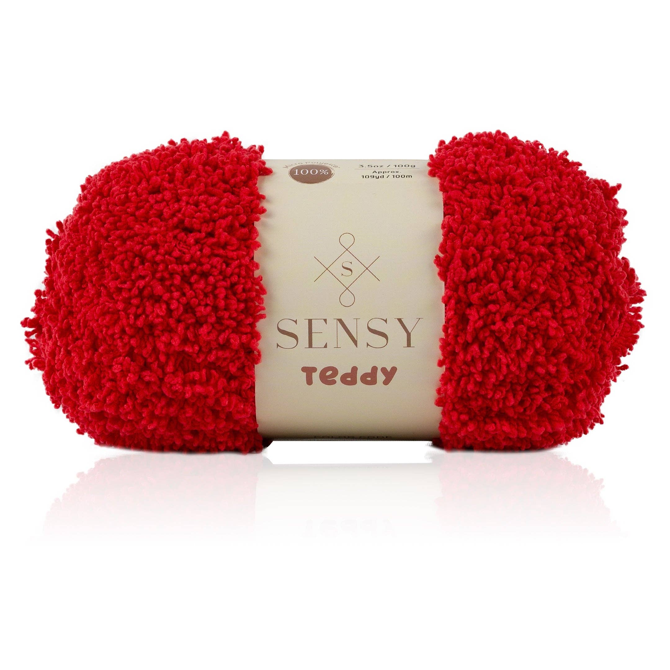 Sensy – Fio por atacado – Fio Teddy Sensy, 3,5 oz, 109 jardas, calibre 5 volumoso24