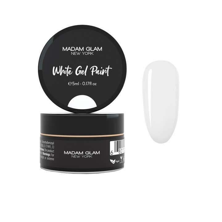 White Gel Paint for wholesale by Madam Glam