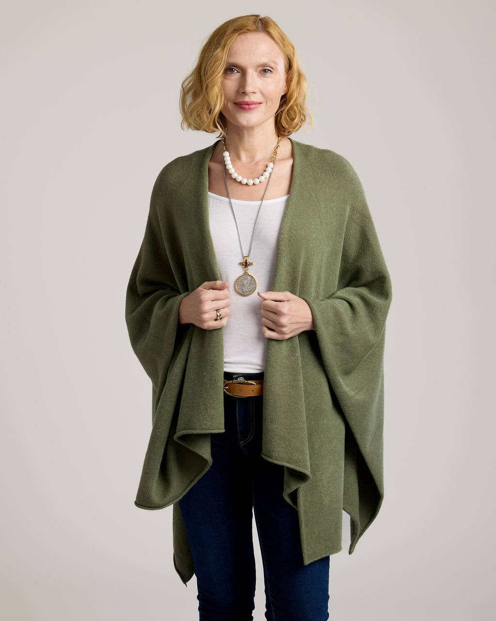 CobbleStone Living - Wholesale Wrap - Women's - Renata Knit Wrap5