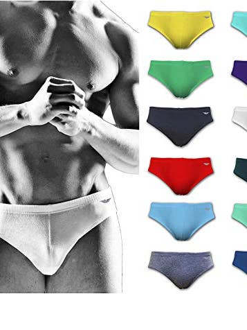 I-Wear Brands - Wholesale Underwear - Men's - 12 Pack of Men's 24/7 Basics Sport Bikini Briefs0