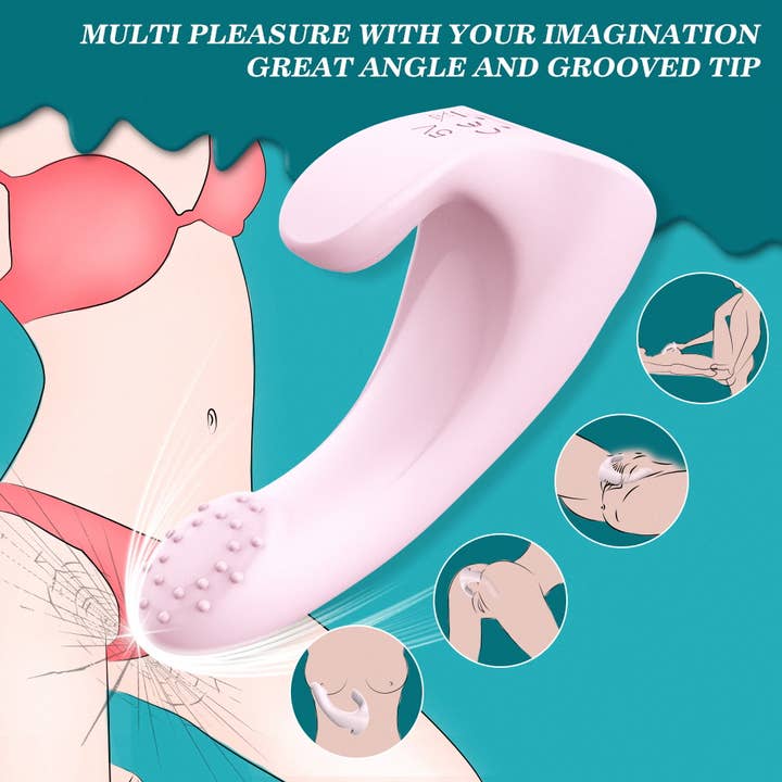 Seductive Boudoir - Wholesale Sex Toy - Finger USB Silicone Mini Sexy Toy Vibrator