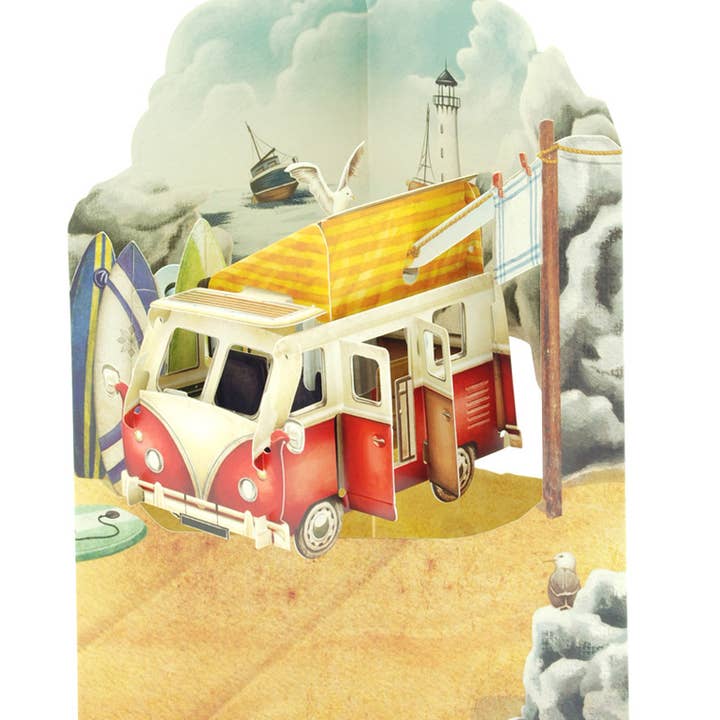Santoro - Campervan Swing Card for engroshandel hos Boston International