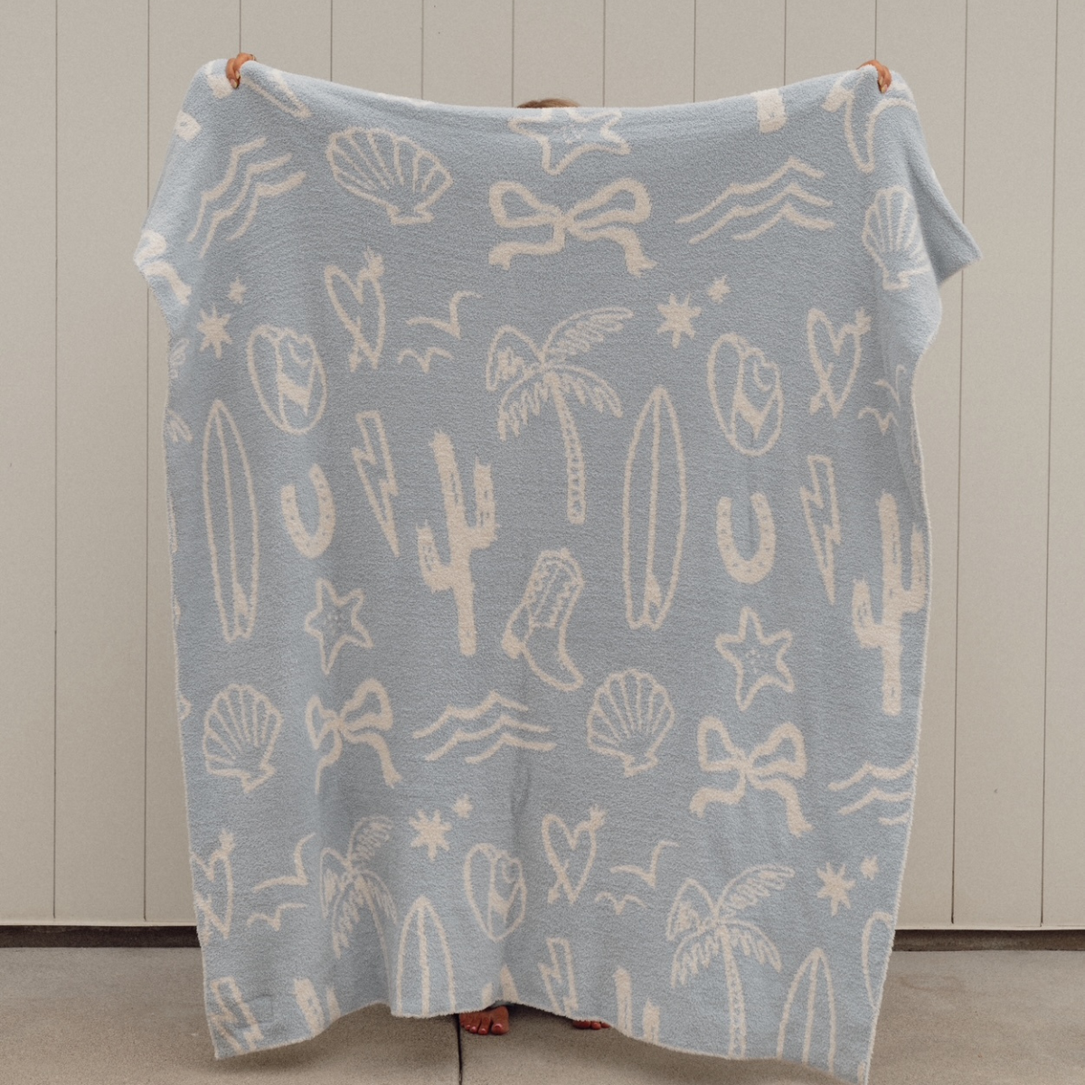 Local Beach - Wholesale Throw Blanket - Coastal Cowgirl Luxe Home Blanket2