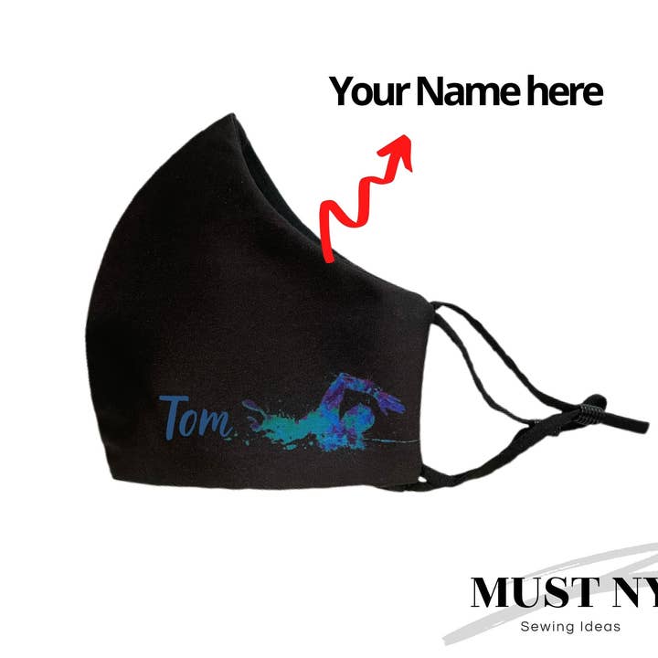 Swimming Customized Face Mask for wholesale by Must NY