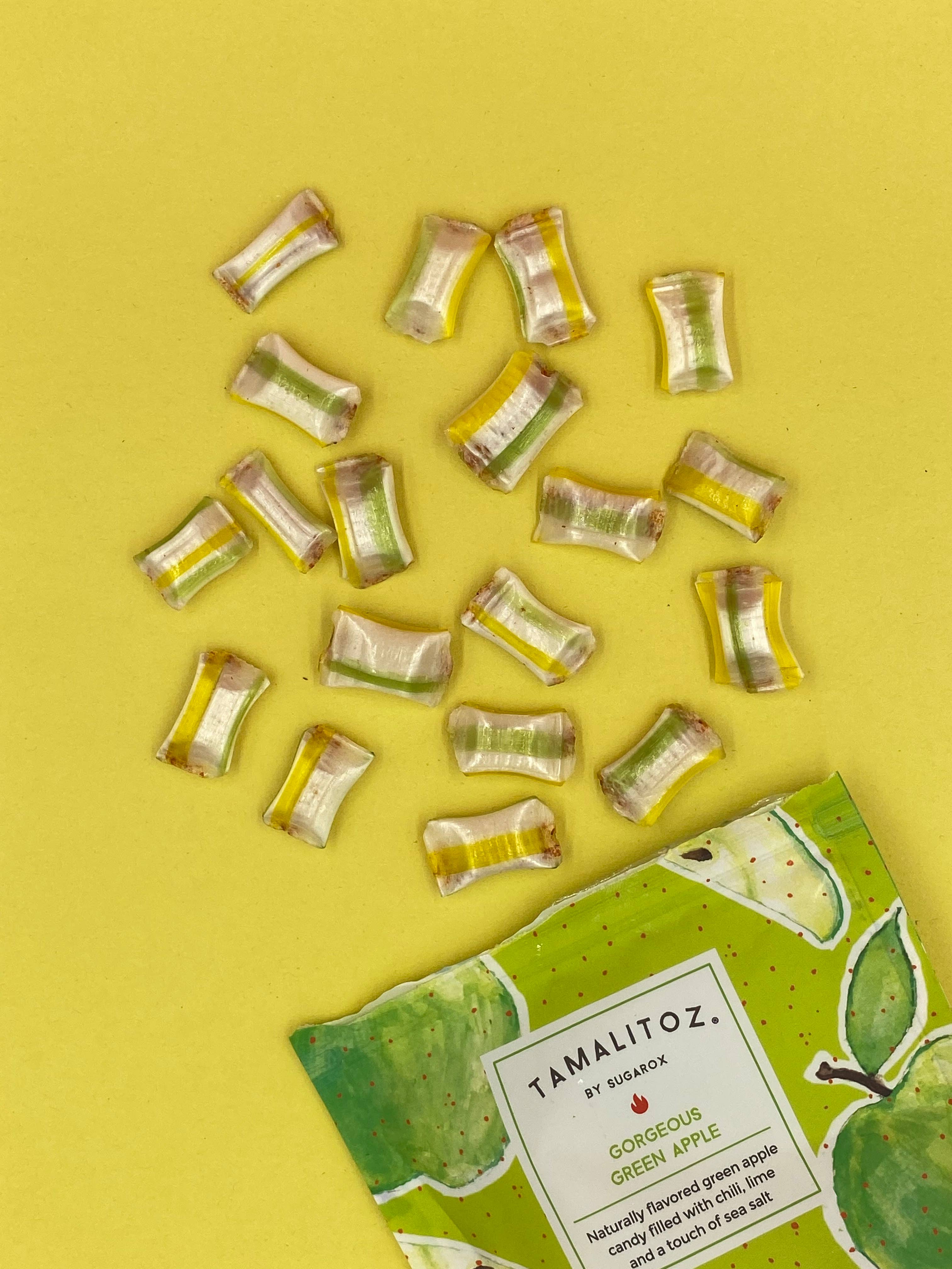 Sugarox Candy Studio LLC – wholesale Boiled sweets – Gorgeous Green Apple Tamalitoz5