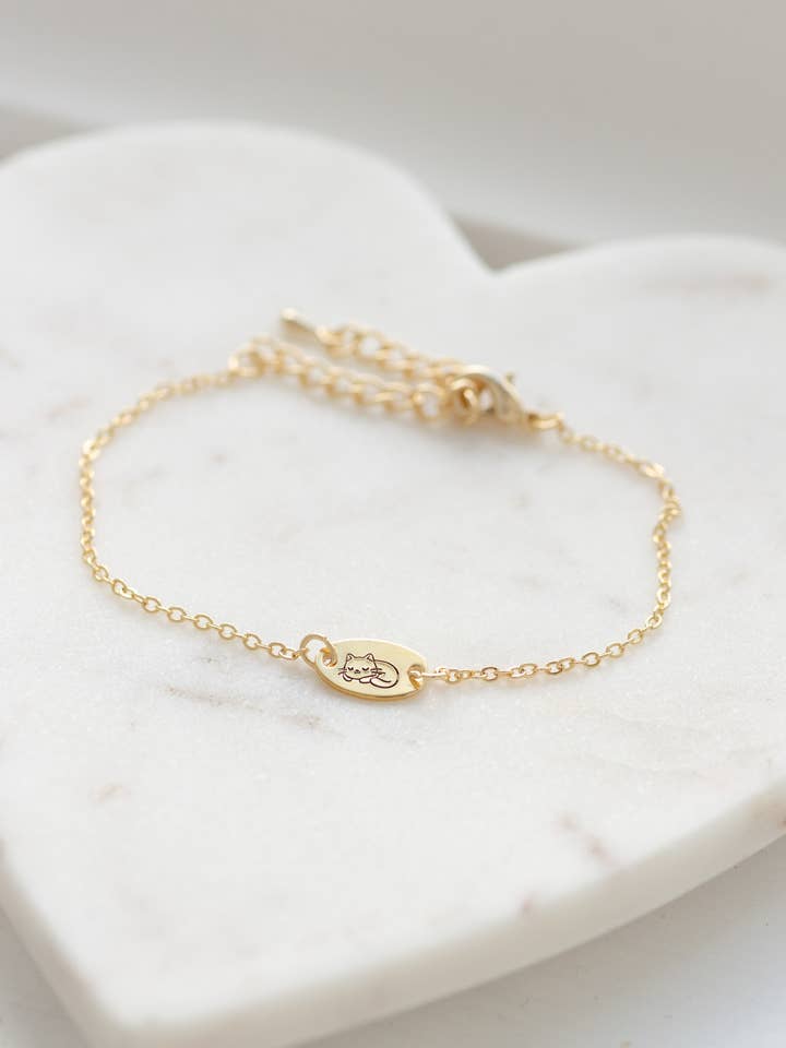 Pulseira Gato Dormir - Pet Gift por atacado de Rachelle-isms