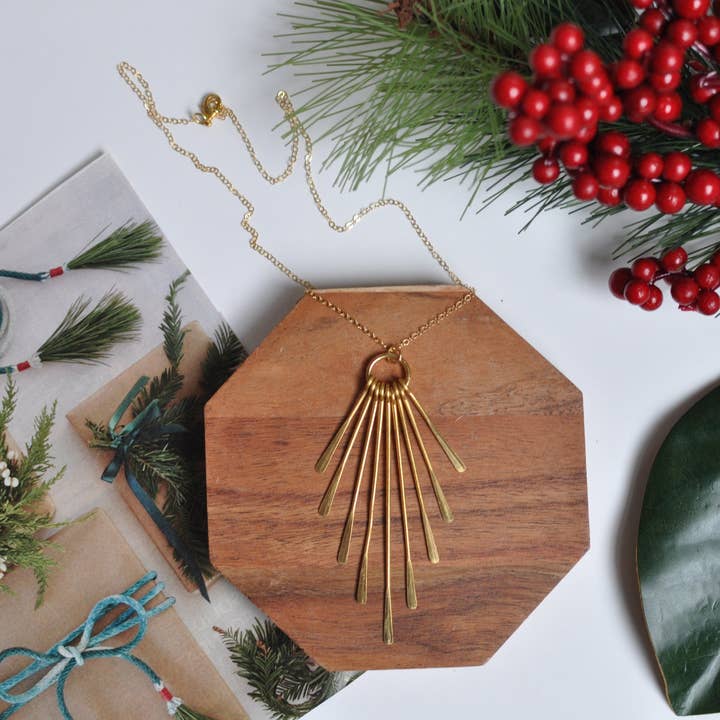 Fringe Necklace for wholesale by Old Post Company