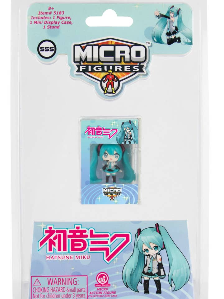 World Smallest Hatsune Miku Figure for wholesale by Super Impulse USA