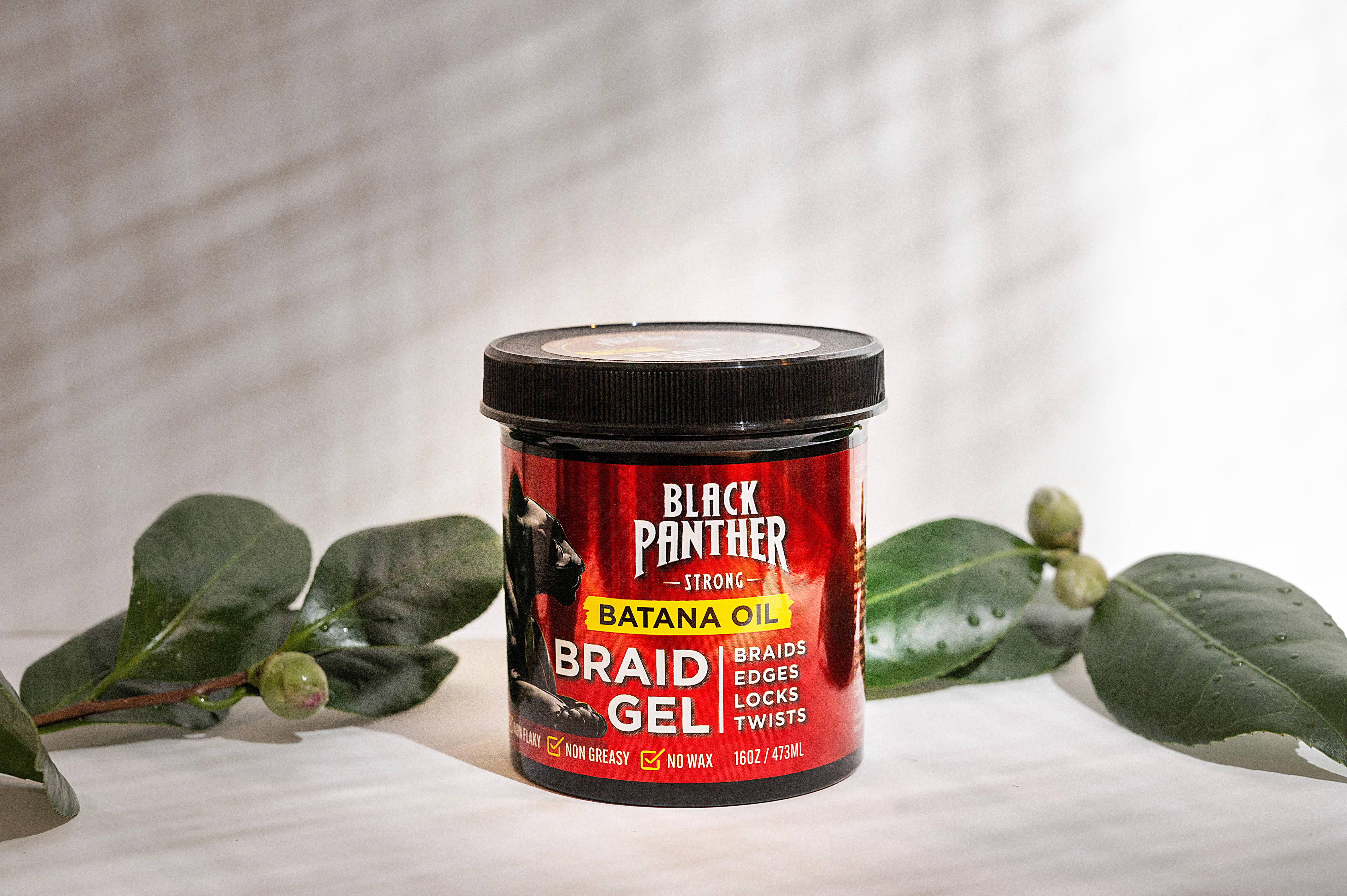 blackpantherstrong - Vendita all'ingrosso Gel/Mousse per acconciature - Gel per Treccine all’Olio di Batana 2-in-1 - Condizionante durante l’Intreccio3