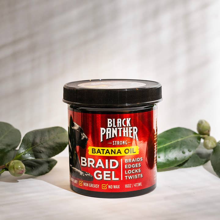 blackpantherstrong - Vendita all'ingrosso Gel/Mousse per acconciature - Gel per Treccine all’Olio di Batana 2-in-1 - Condizionante durante l’Intreccio3