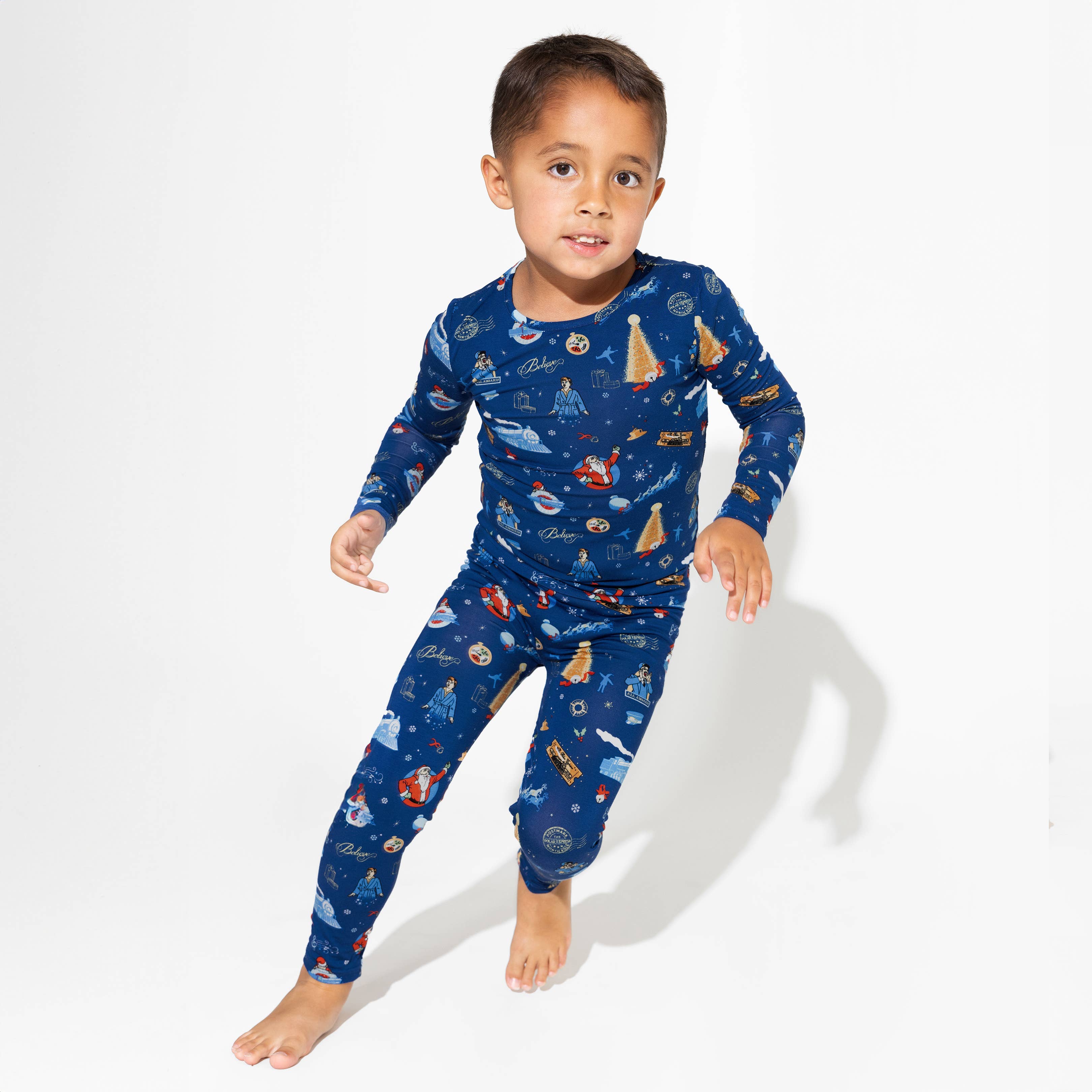 Bellabu Bear - Wholesale Sleepwear Set - Kids - The Polar Express Bamboo Kids Pajamas6