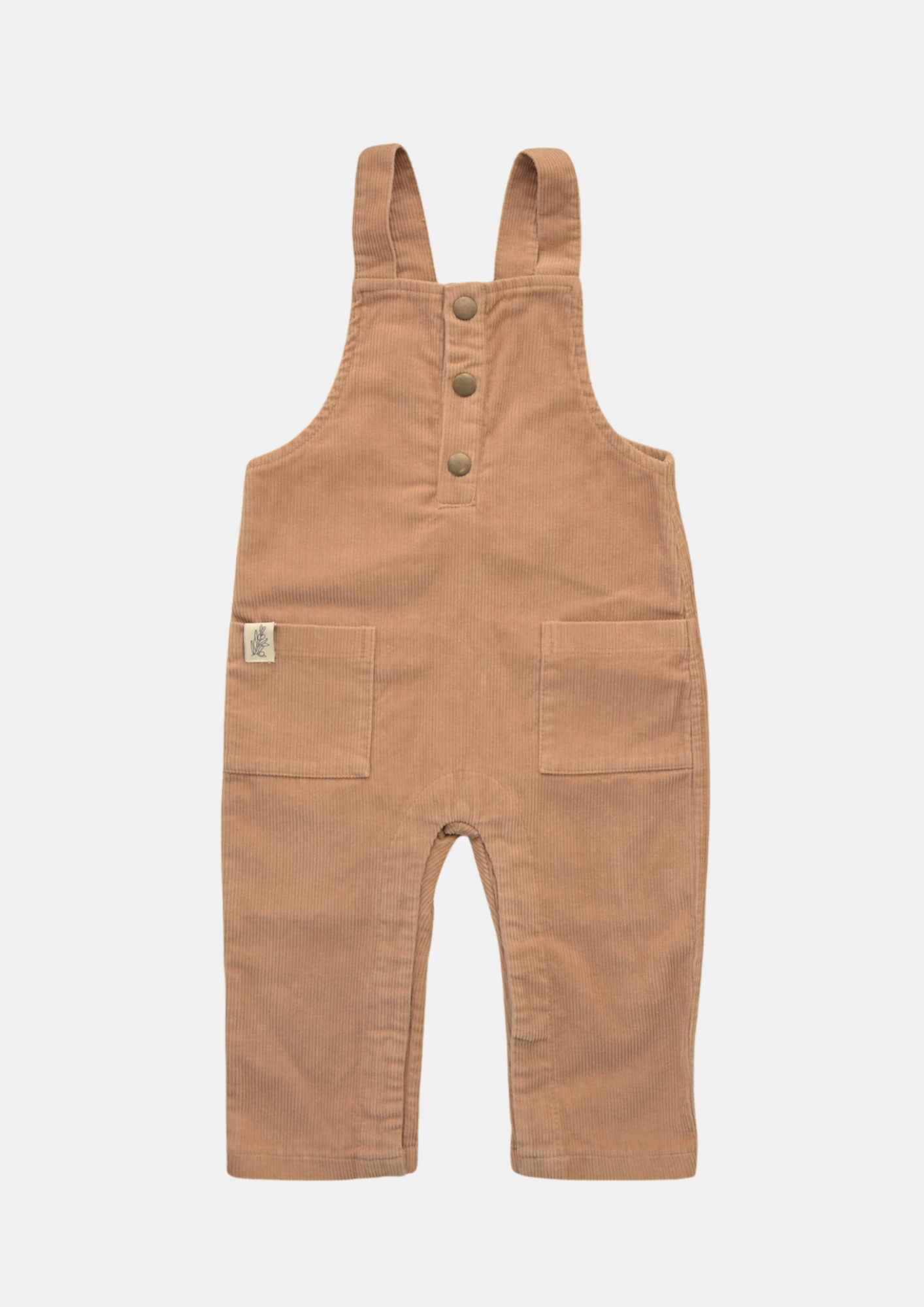 Eli & Nev (we cover U.S. import duties) - Wholesale Overalls - Baby - Baby / Kid Brown Corduroy Overalls Fall Winter 100% Cotton0