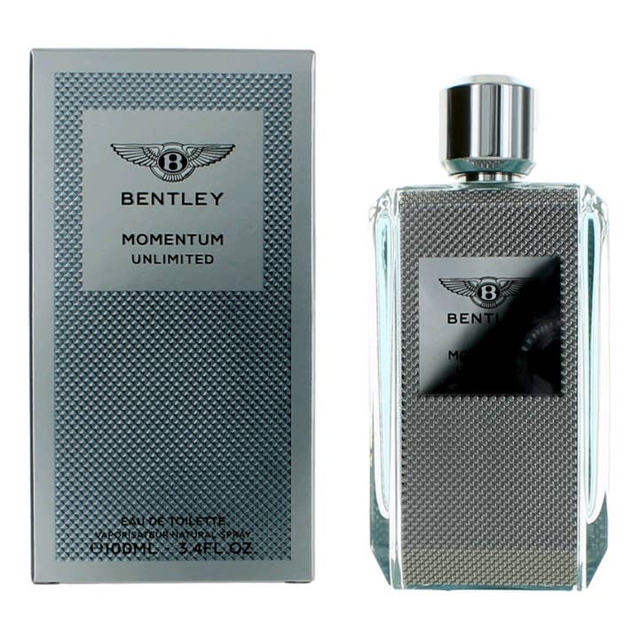 Bentley Momentum Unlimited EDT Spray per Uomo 3.4 oz per la vendita all'ingrosso da parte di Myco Essentials, LLC