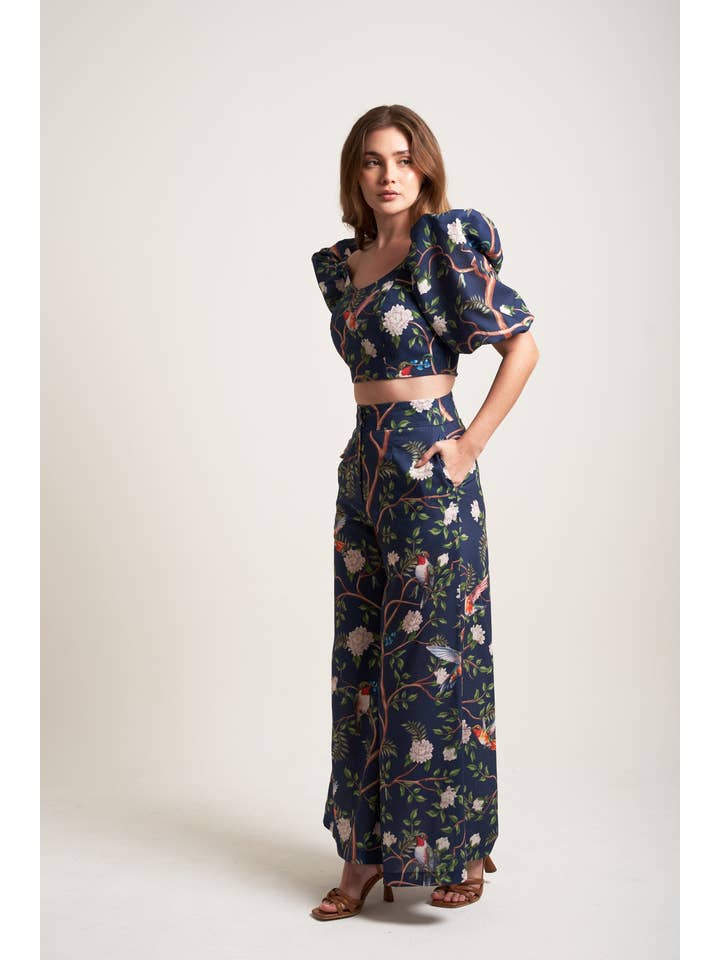 JUAJUA - Vendita all'ingrosso Pantalone - Donna - Pantaloni Hummingbird Haven Palazzo1