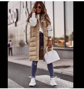 Queen Fashion – wholesale Jacket – Women's –  trendy women's vest hooded layering piece1