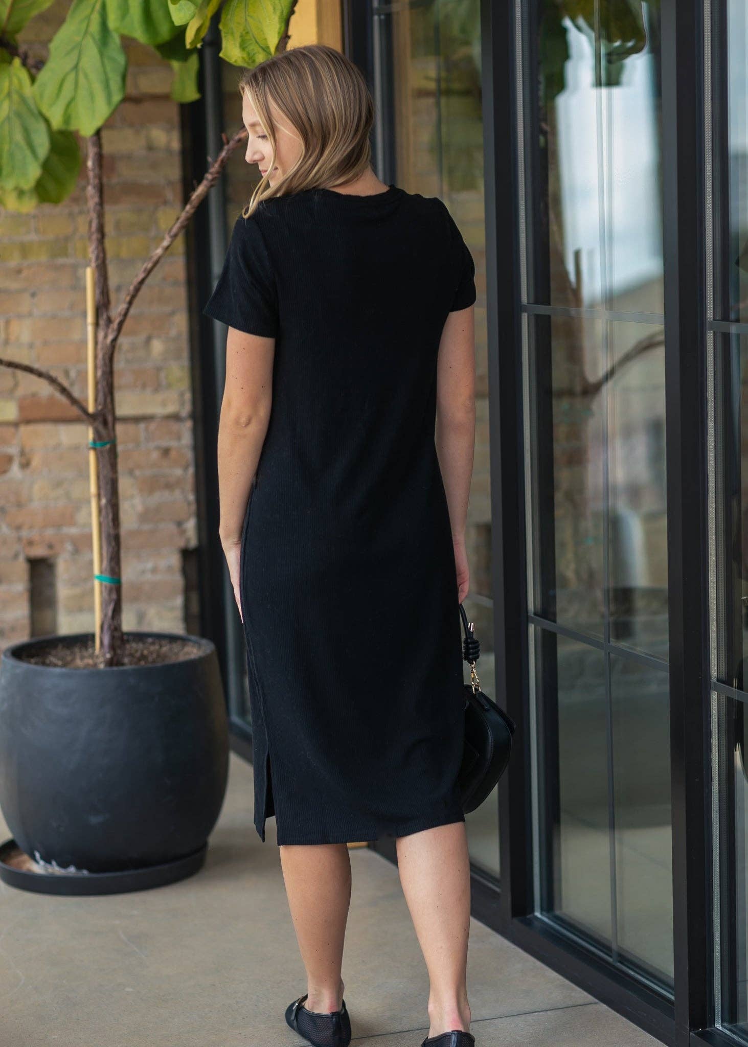 Inherit Clothing Company - Wholesale Jurk - Dames - Baylor Geribde T-Shirt Jurk14