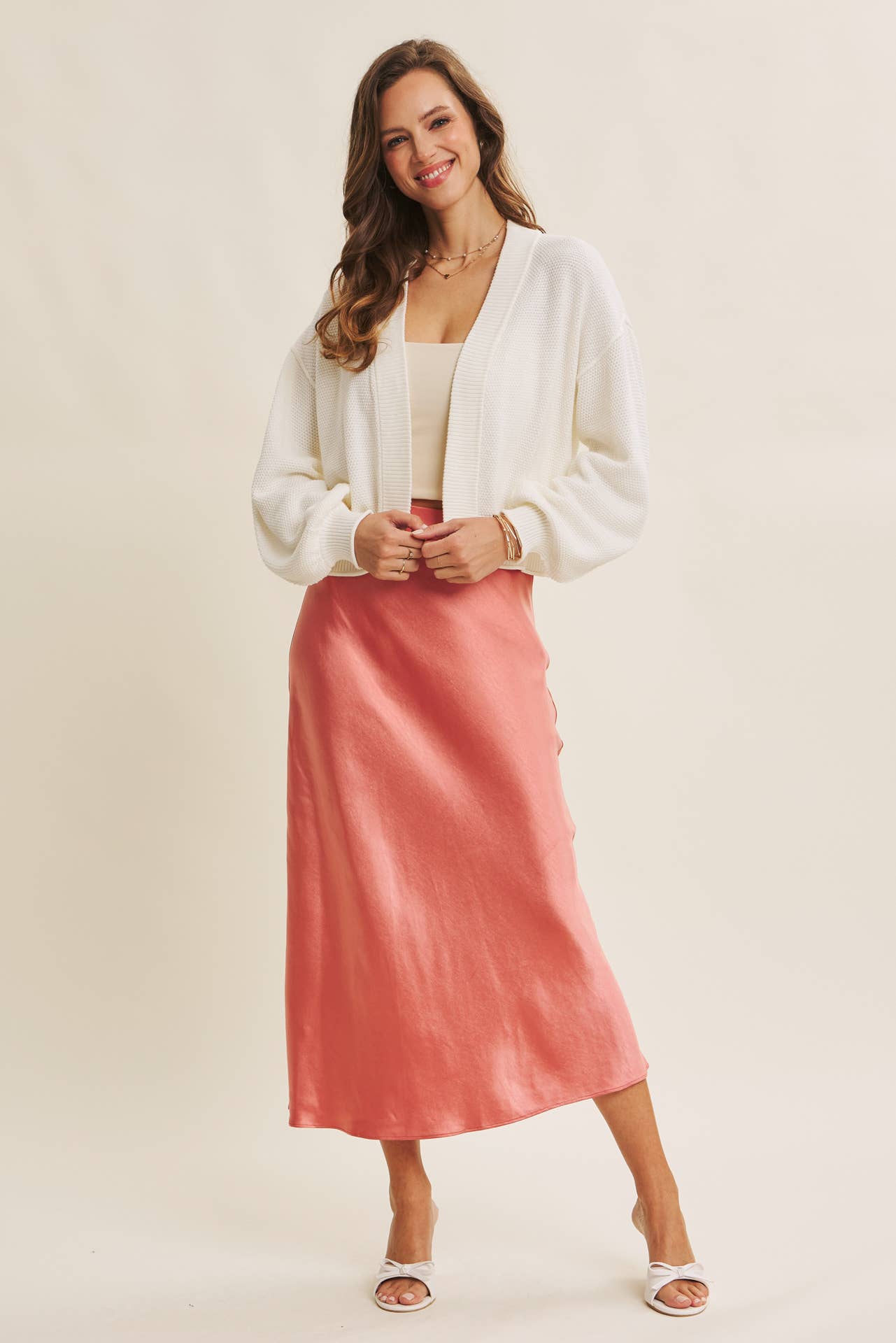 in february - Wholesale Skirt - Women's - HIGH QUALITY THICK SILKY SATIN BIAS CUT MAXI SKIRT34