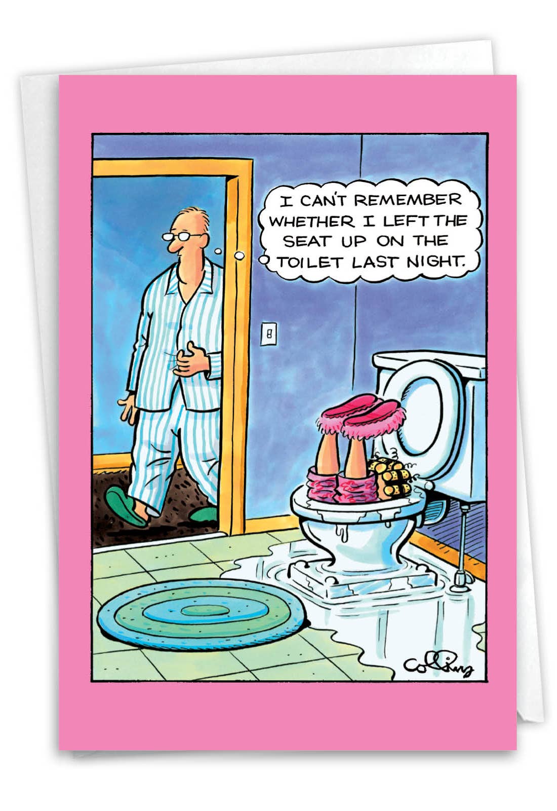 NobleWorks - Wholesale Anniversary Card - (1 Card) Anniversary Card - Seat Up0