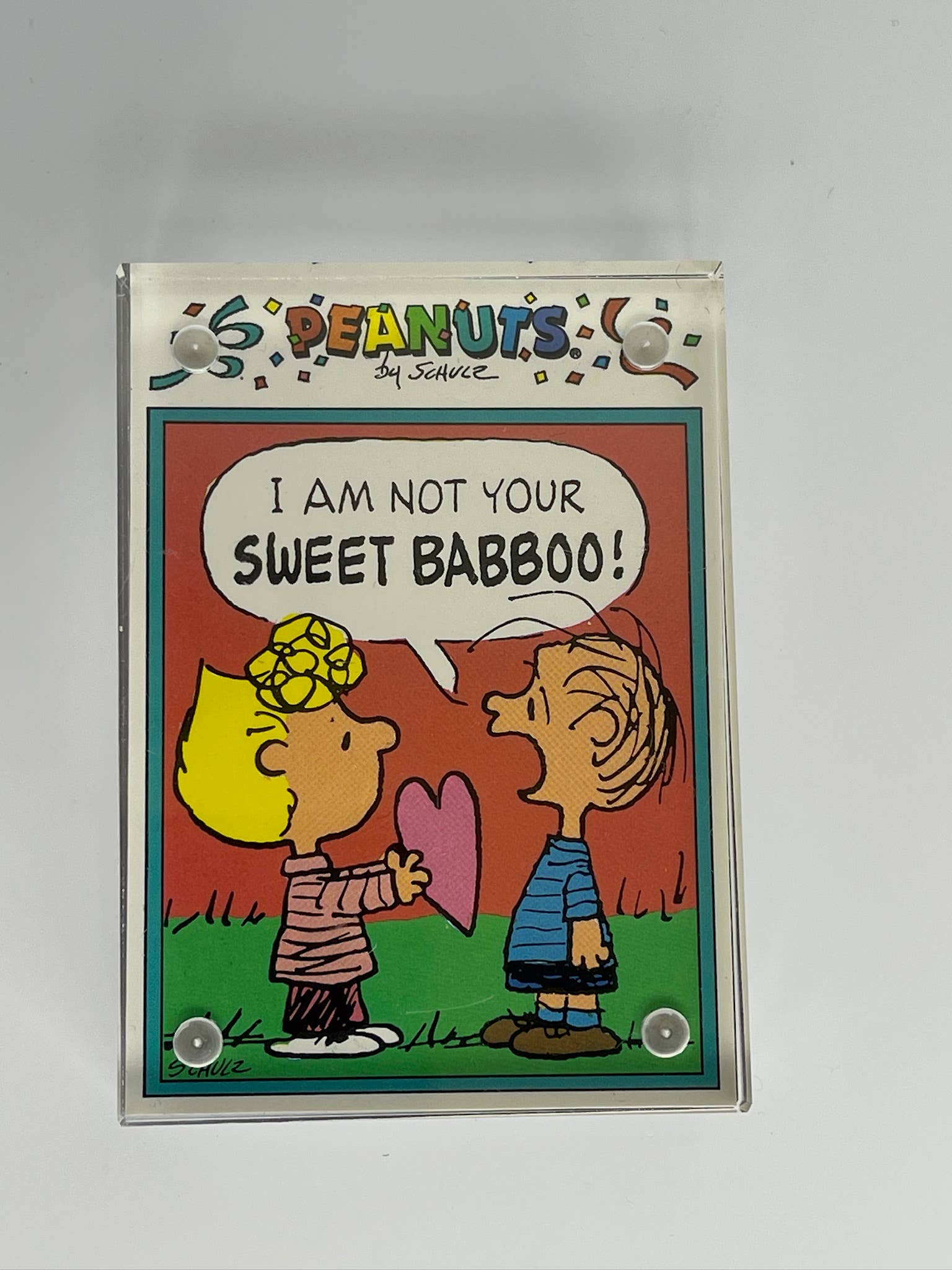 The Mustache Cat Made - Vente Affiche d'art - Cartes à échanger encadrées vintage Snoopy + Peanuts7