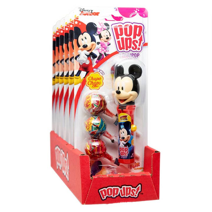 Pop Ups! Disney Junior, 1.26oz, 6ct Case for wholesale by Grandpa Joe's Candy Shop