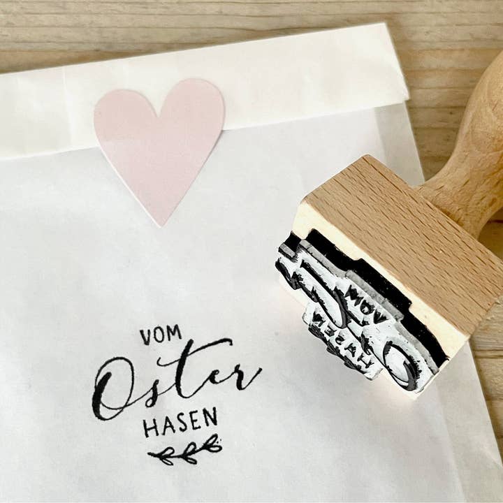 Timbrino di Pasqua « from the Easter Bunny » per la vendita all'ingrosso da parte di Der kleine Sperling