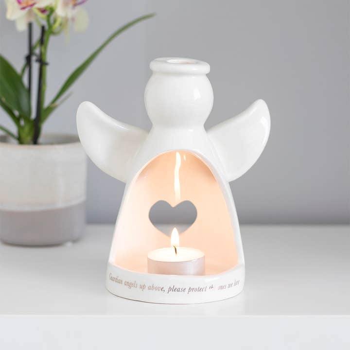 Something Different Wholesale - Wholesale Candle Holder - Guardian Angel Tealight Candle Holder