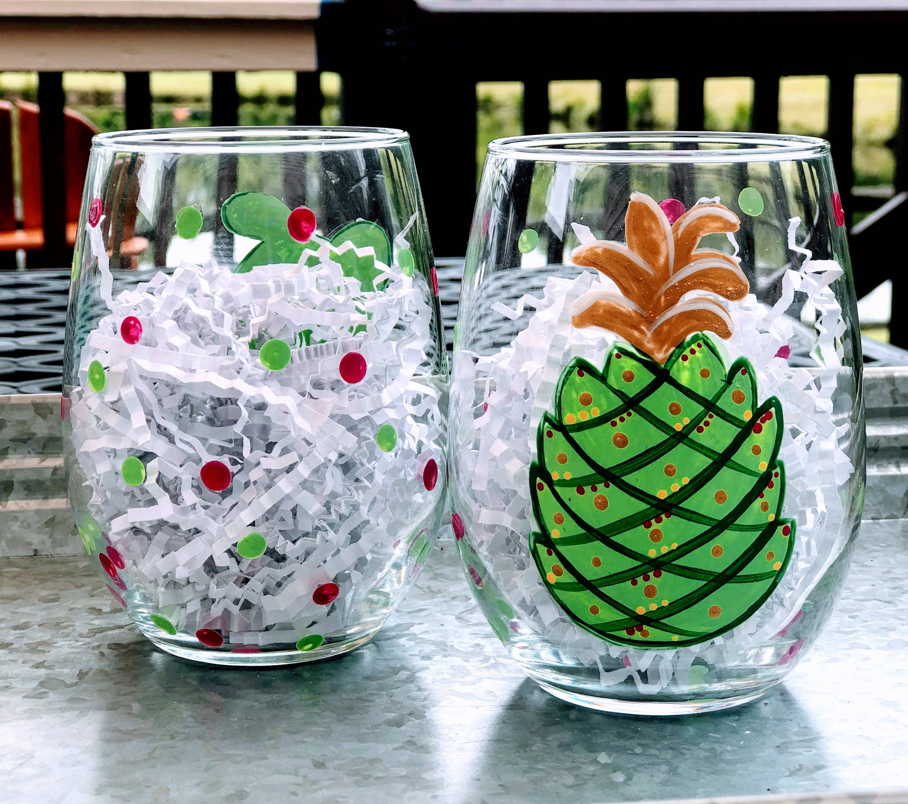Kricket Lane Designs - Wholesale Wine Glass - Sea Life Stemless Wine Glasses5
